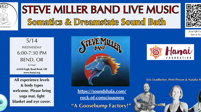 Image: Steve Miller Band Music, Somatics and Soundbath