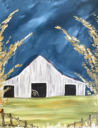Image: Stormy Barn Paint Party