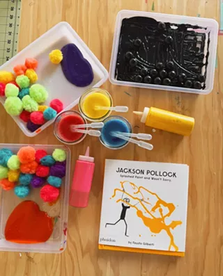 Image: Storytime Art: A 5-week Pre-K Art Course