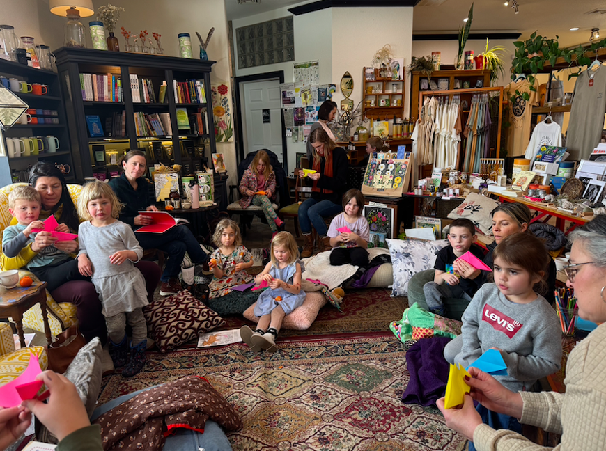 Enjoy herbal tea and a story at The Peoples Apothecary