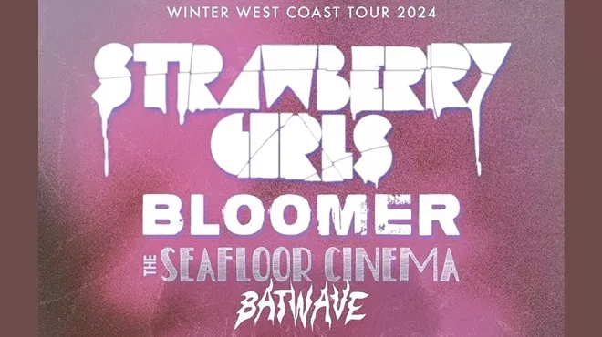 Image: Strawberry Girls w/ Bloomer, The Seafloor Cinema, & Batwave