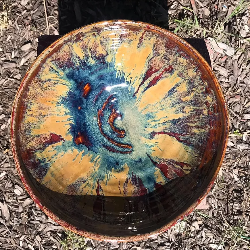 One of the many beautiful pieces made by students