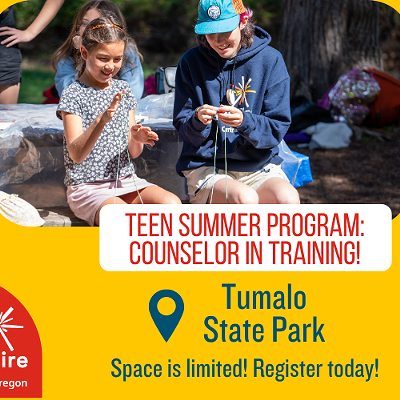 Image: Summer Teen Program: Tumalo Day Camp CIT