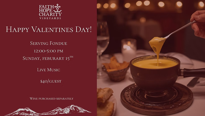 Sunday Valentines Fondue