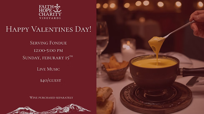 Image: Sunday Valentines Fondue