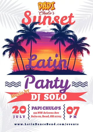 Image: Sunset Latin Party @ Papi Chulo&rsquo;s