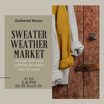 Sweater Weather Vintage/used clothing market