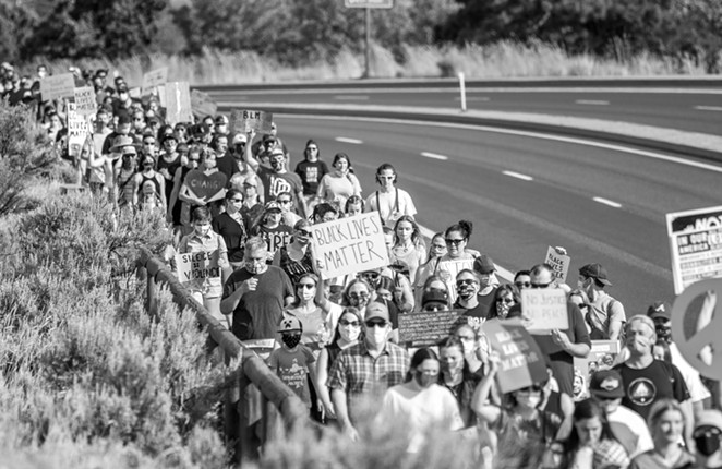 Take Back the Butte Protest