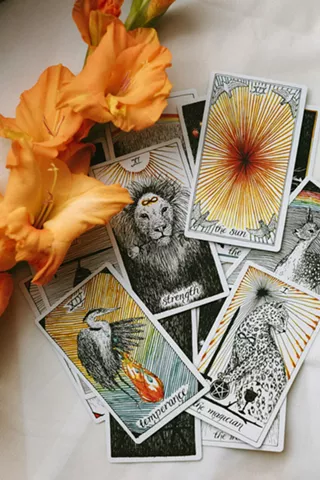 Image: Tarot & Tea