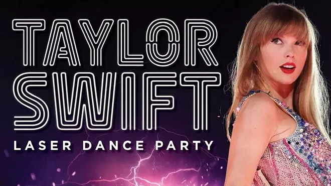 Image: Taylor Swift Laser Dance Party