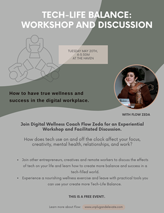 Image: Tech-Life Balance: Workshop and Discussion