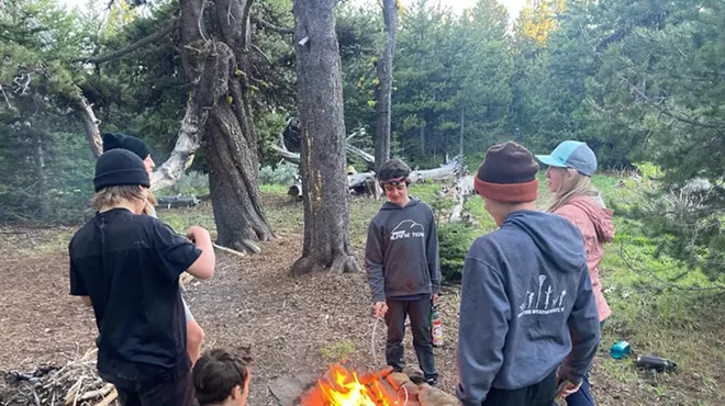 Image: Teen Backpacking Camp