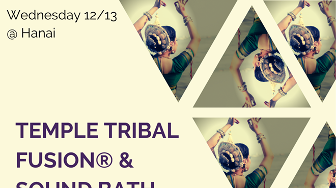 Image: Temple Tribal Fusion and Soundbath Dissolution