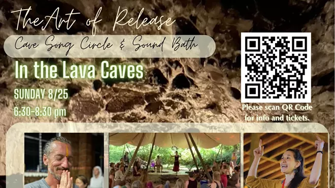 Image: The Art of Release. Cave Song Circle & Sound Bath