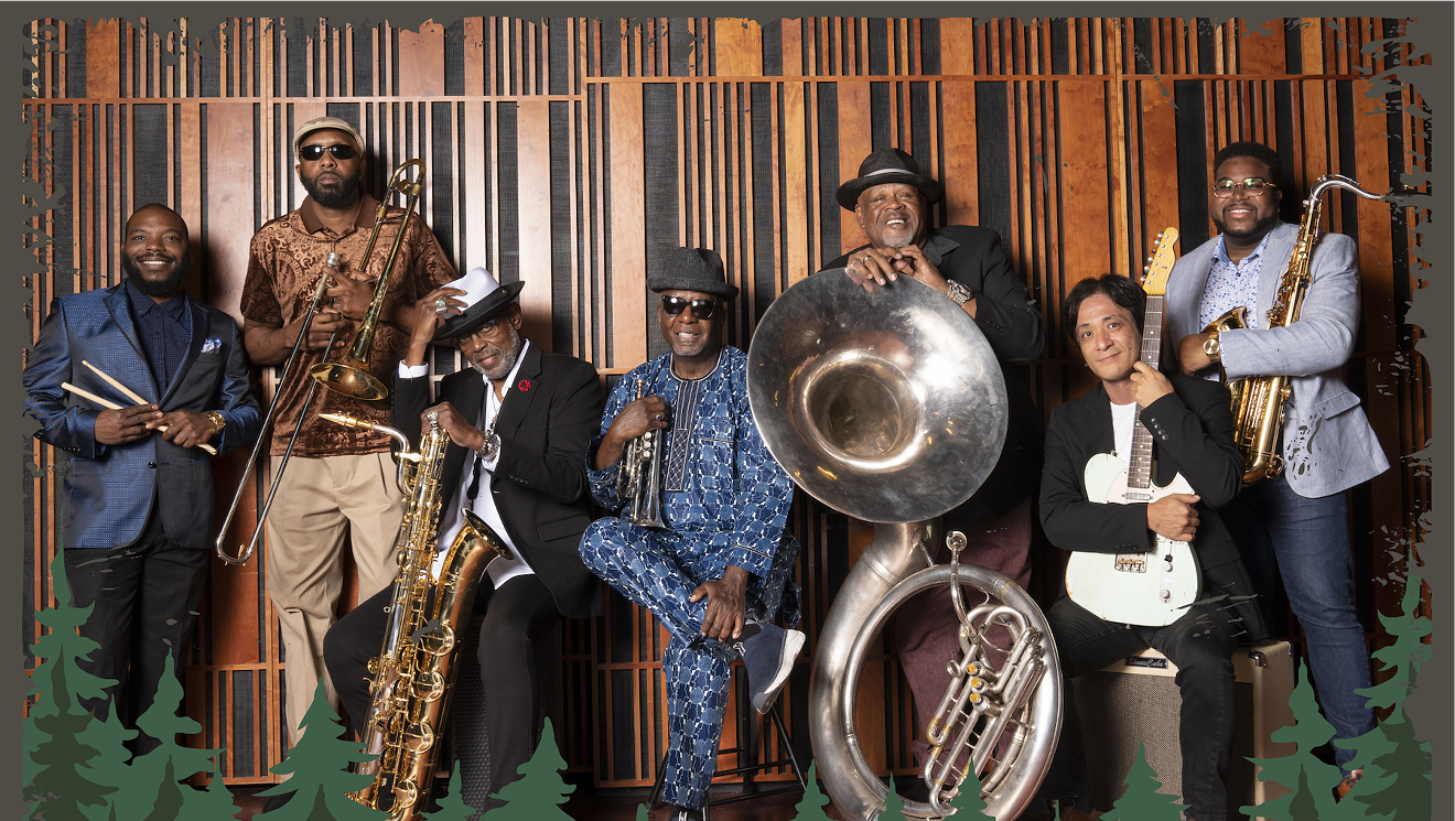 The Dirty Dozen Brass Band at Sisters Art Works
