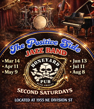 Image: The Positive Side Band Second Saturdays
