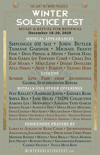 The Shift Network Presents: Winter Solstice Fest: Music & Ritual for Renewal