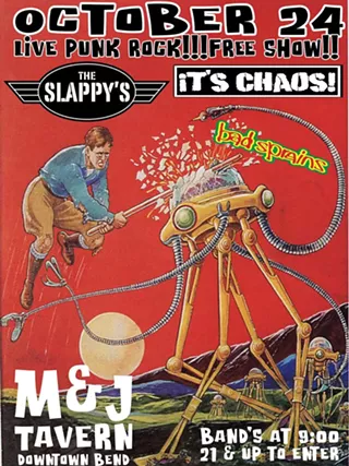 Image: The Slappys, ITS CHAOS and Bad Sprains