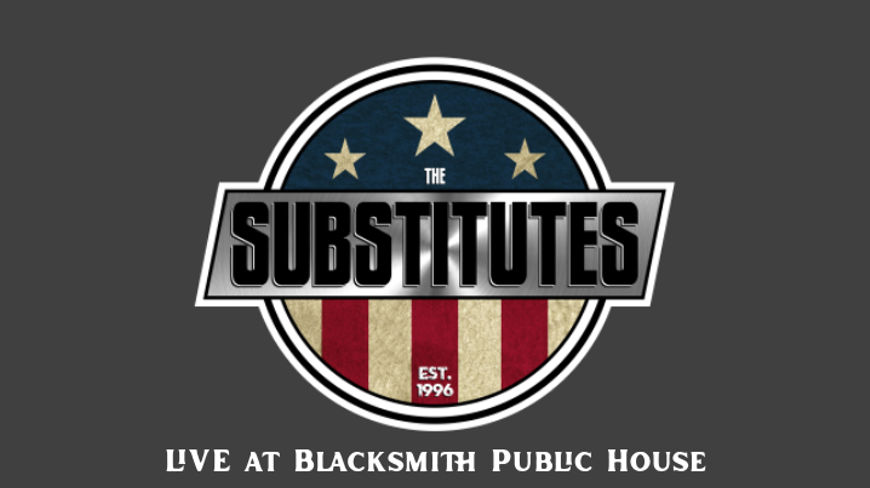 Enjoy live music by The Substitutes, a rock and roll band from Melbourne, at The Blacksmith Public House, a brew pub and food truck lot in Redmond.