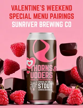 Image: Thorns and Udders Valentine's Weekend Release Dinner