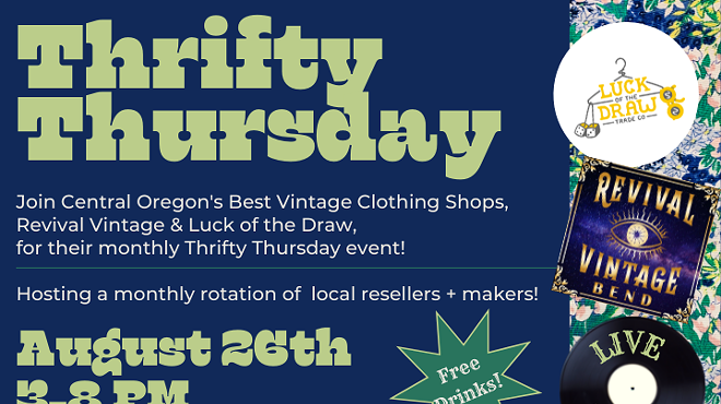Image: THRIFTY THURSDAYS at Revival Vintage + Luck of the Draw
