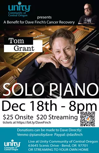 Image: Tom Grant Piano Benefit for Dave Finch&rsquo;s Cancer Recovery