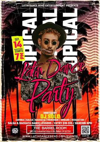 Image: Tropical Latin Dance Party