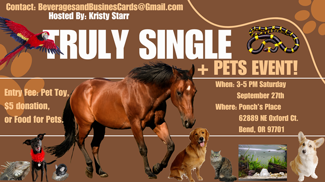 Image: Truly Single + Pets: Mingle Event!