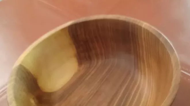 Image: Turning Green Wood on the Lathe