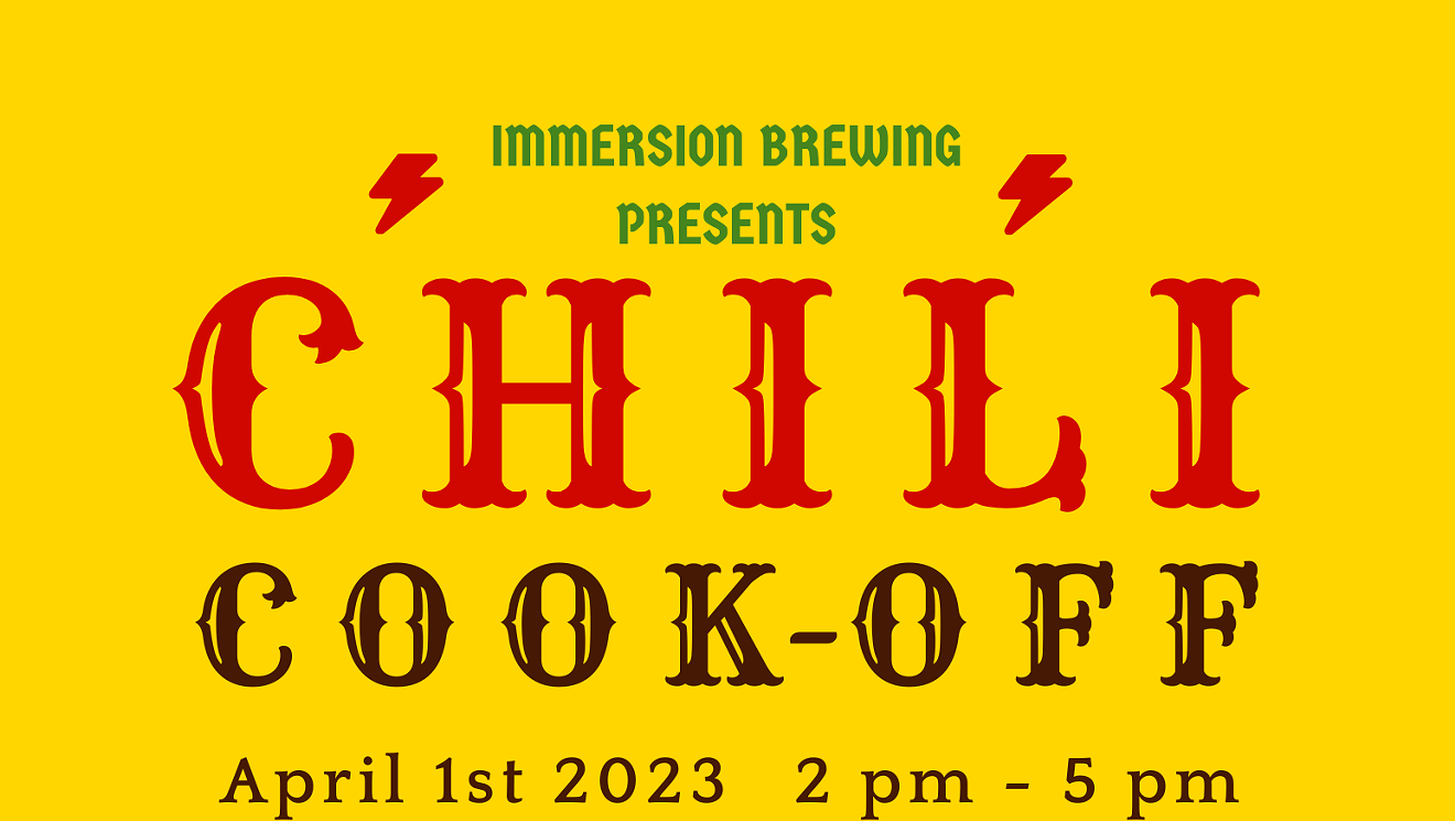 Annual Chili Cook-Off at Immersion Brewing