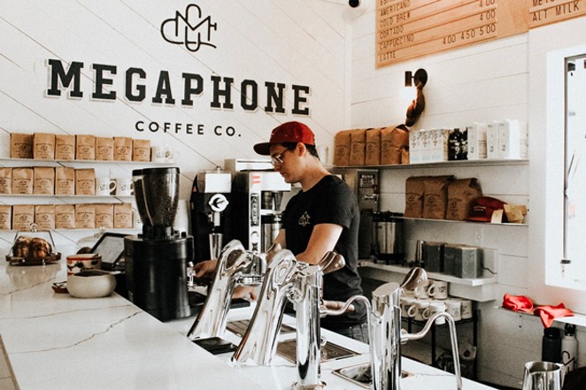 Megaphone Coffee Returns to Old Stomping Grounds