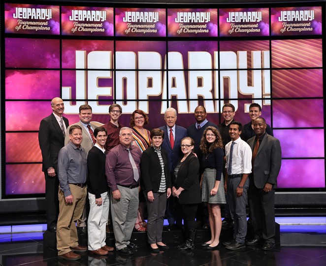 Representing Bend on "Jeopardy!"