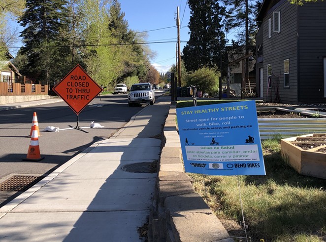 Bend's Stay Healthy Streets Could use a Pick-Me-Up