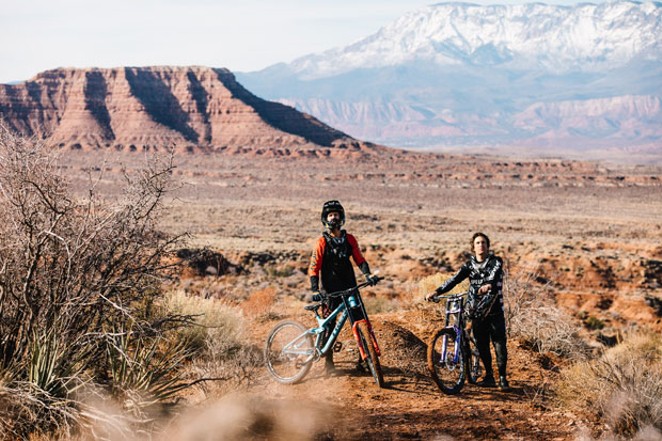 Travel to mind-blowing mountain biking destinations around the globe with some of the world's best riders