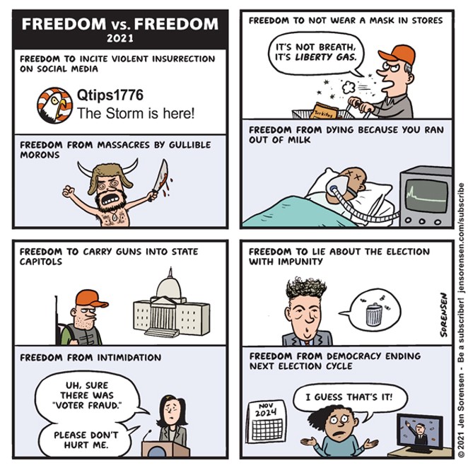 Freedom vs. Freedom