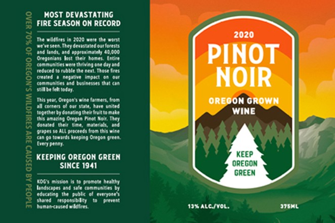 Oregon Wine for Fire Relief