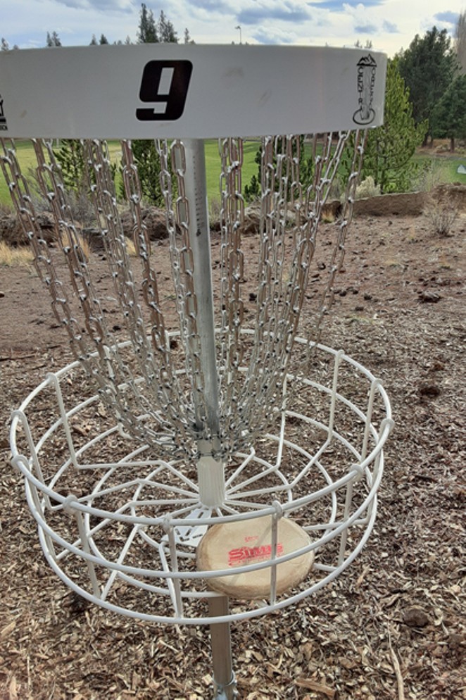Flying Discs at Bend's New Course