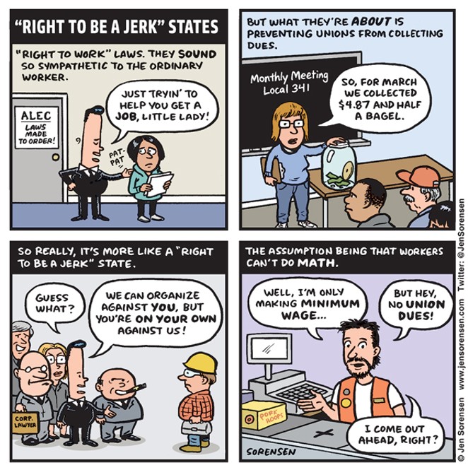 "Right To Be A Jerk" States