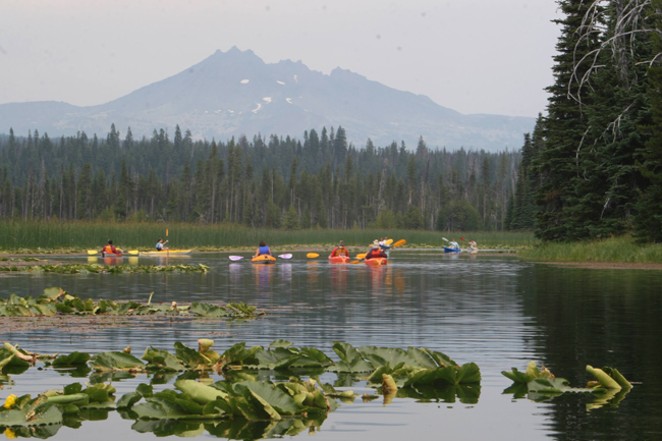 Floating the Deschutes Paddle Trail