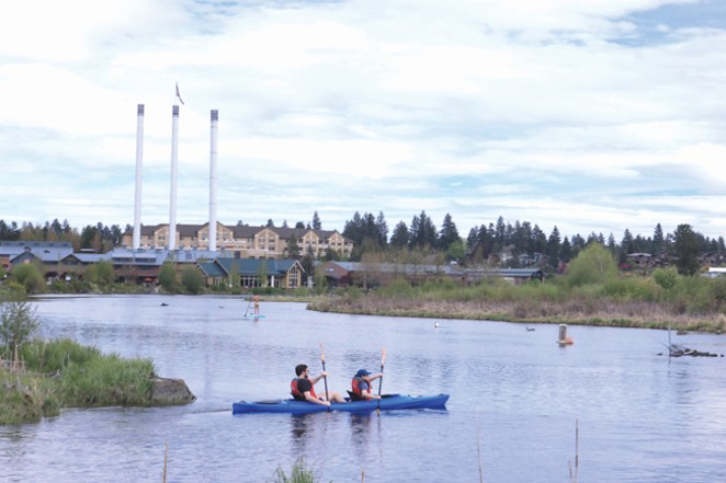 Floating the Deschutes Paddle Trail