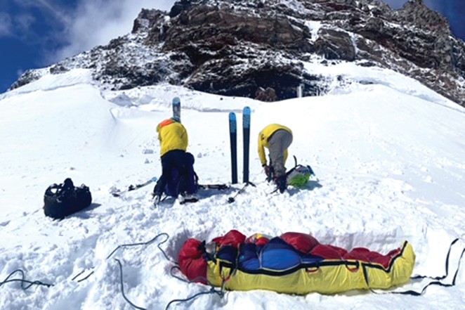 Hiker Airlifted Off South Sister