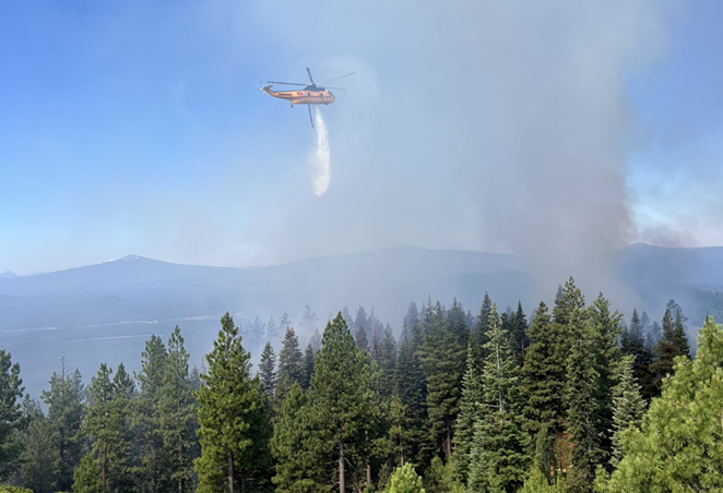 Several Fires Burn Northwest of La Pine