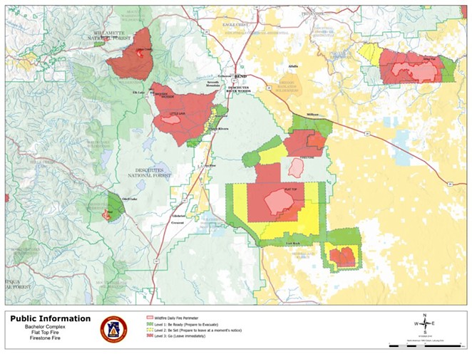 Sunriver Remains Under Level 2 Evacuation