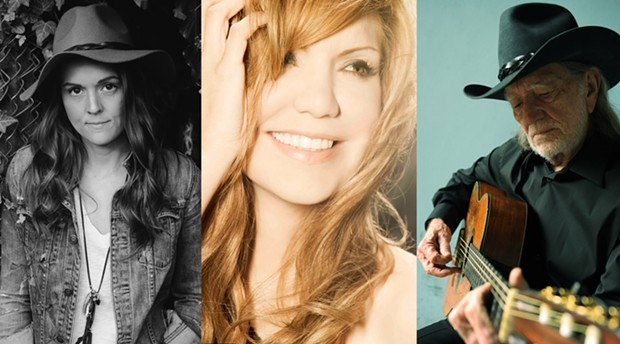 Willie Nelson, Alison Krauss and Brandi Carlile headed to Bend