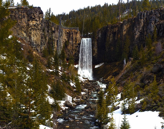 Road to Tumalo Falls is Open