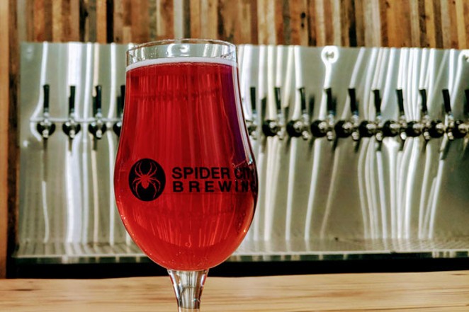 Getting Cozy at Spider City Brewing
