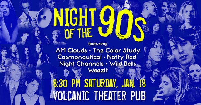 "Night of the 90s" Benefit Concert with 7 Bend bands