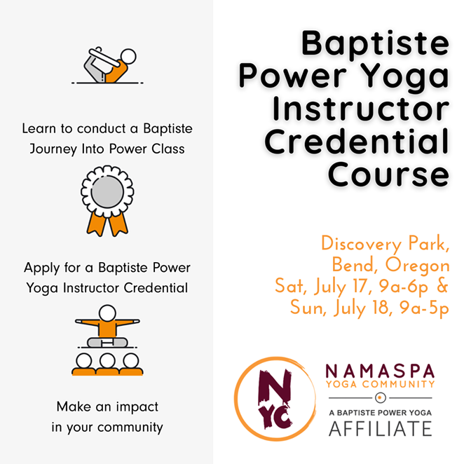 Baptiste Power Yoga Instructor Credential Course