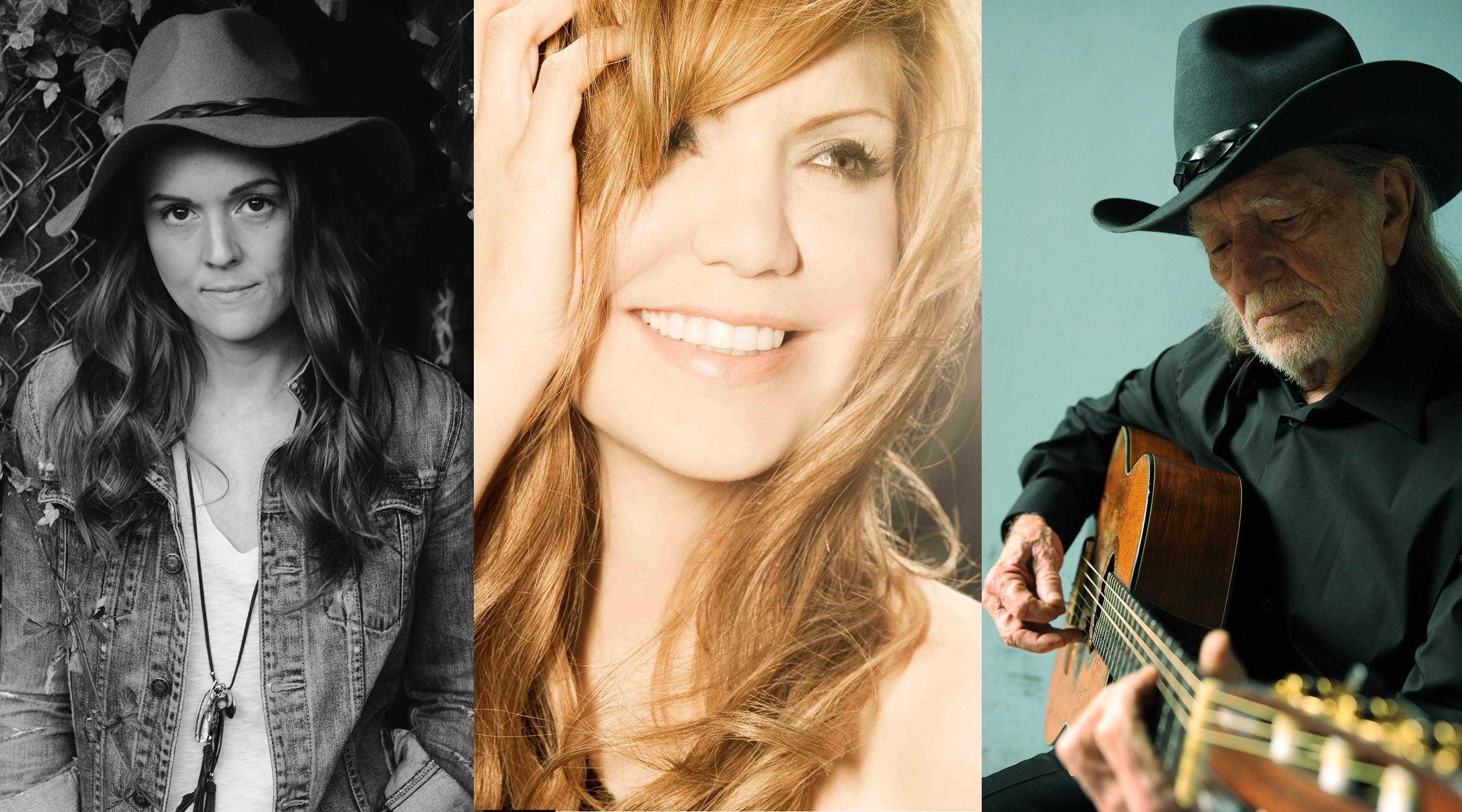 Willie Nelson, Alison Krauss and Brandi Carlile headed to Bend The