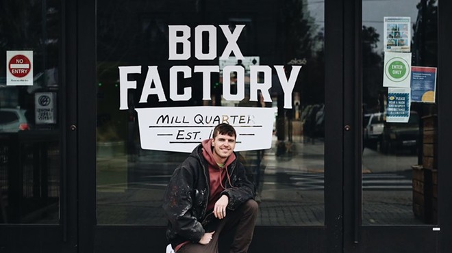 Zach Filkins at Box Factory